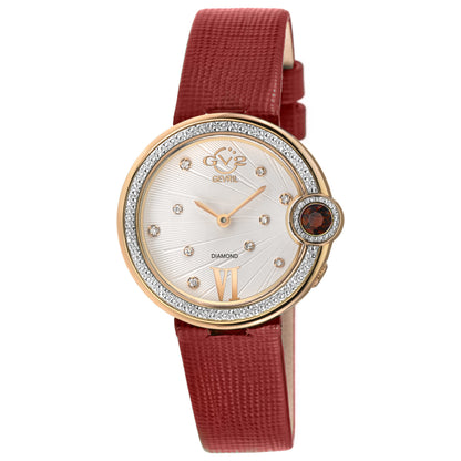 Front view of GV2 by Gevril Perugia Diamond Women's Quartz Watch 14704