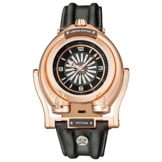 Front view of GV2 by Gevril Triton Men's Automatic Watch 3402