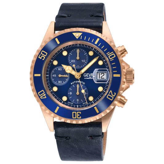 Front view of Gevril Wallstreet Men's Automatic Watch 4160