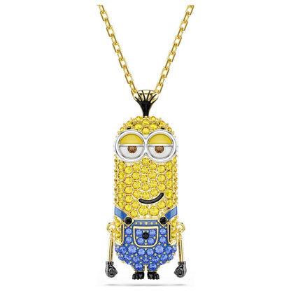 Front view of Swarovski Minions: Kevin Women's Necklace 5743384