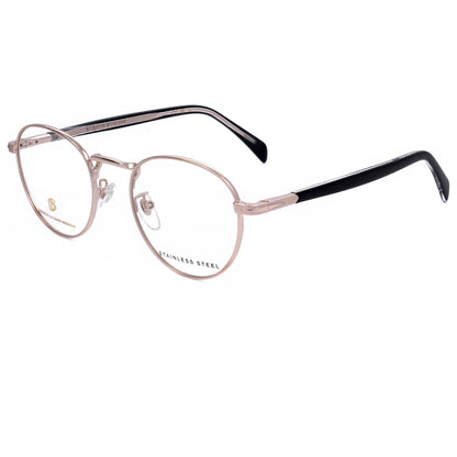 Front view of David Beckham Men's Eyeglasses DB1127-RHL-49