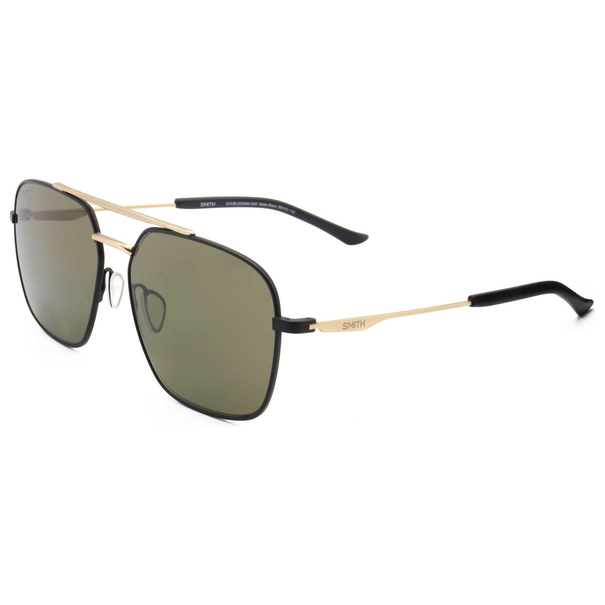 Front view of Smith Optics Doubledsam Unisex Sunglasses DOUBLEDSAM-I46-58