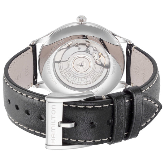 Back view of Hamilton Jazzmaster Men's Automatic Watch H38525721