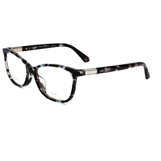 Front view of Jimmy Choo Women's Eyeglasses JC282-G-R8M-53