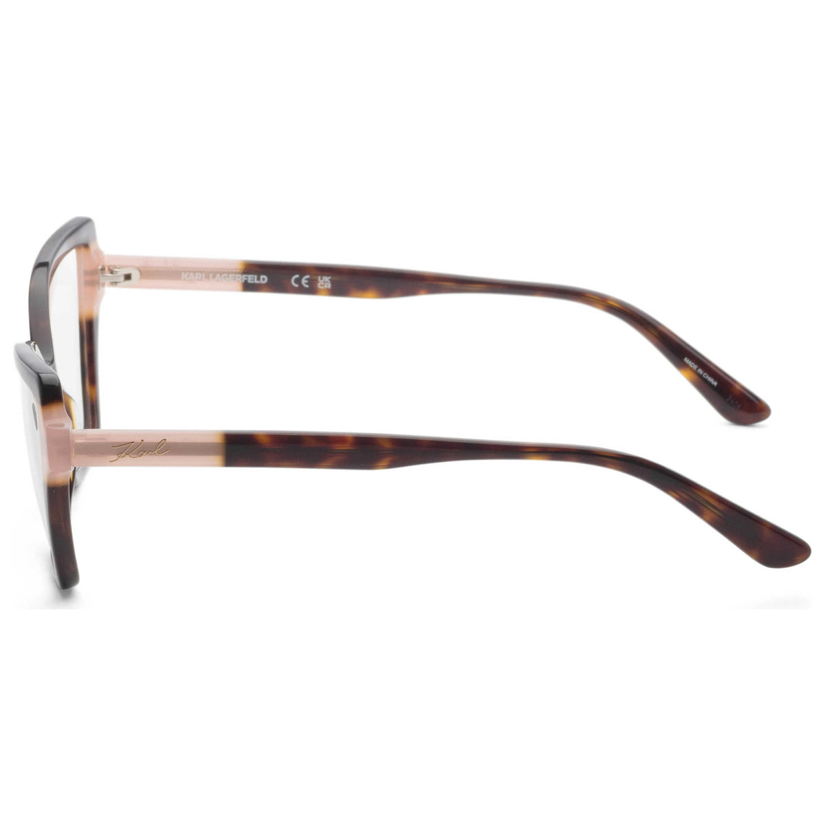Left view of Karl Lagerfeld Women's Eyeglasses KL6131-243-53
