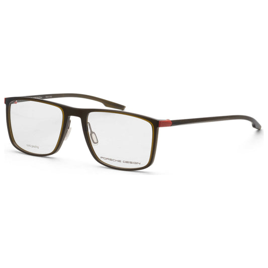 Front view of Porsche Design Men's Eyeglasses P8738-56C