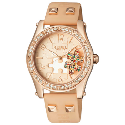 Front view of Rebel Gravesend Women's Quartz Watch RB111-8151